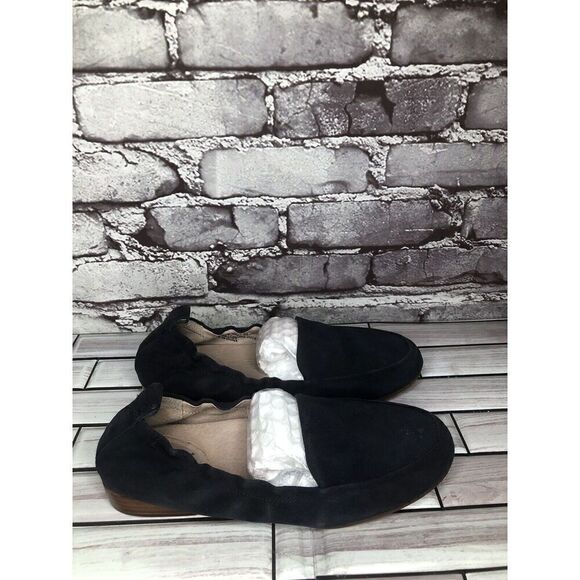 Abeo Bio System Jean Navy Blue Suede Leather Flats Shoes Women’s Sz 6N US/36.5EU - Picture 7 of 16